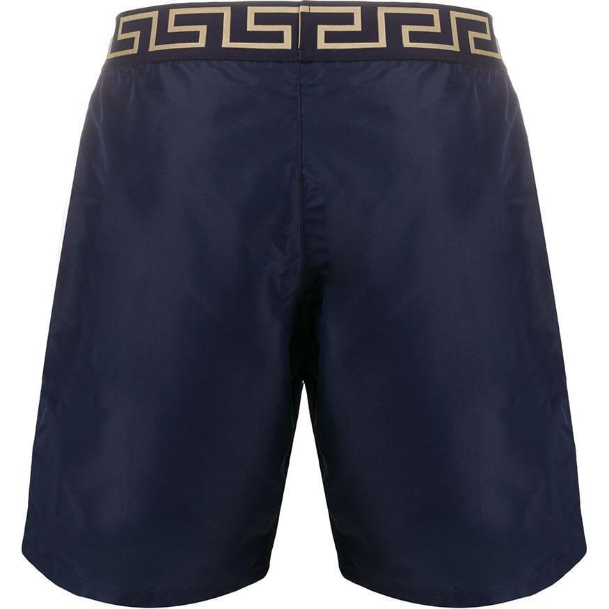 VERSACE Greca Waistband Swim Shorts