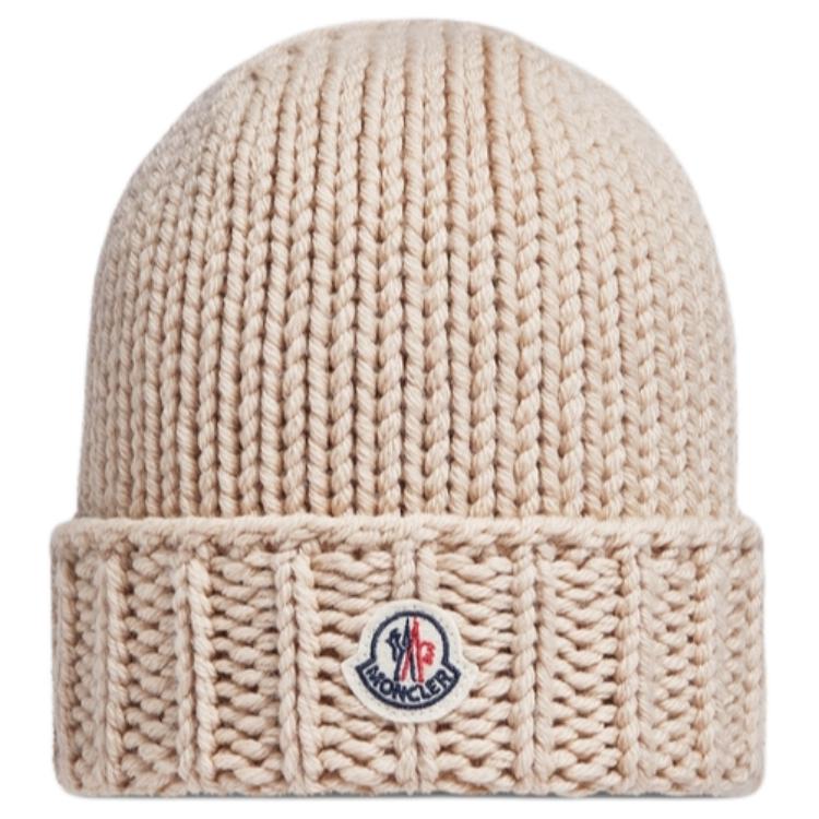 Детская шапка Moncler J29543B00026M1172220 (бежевая)