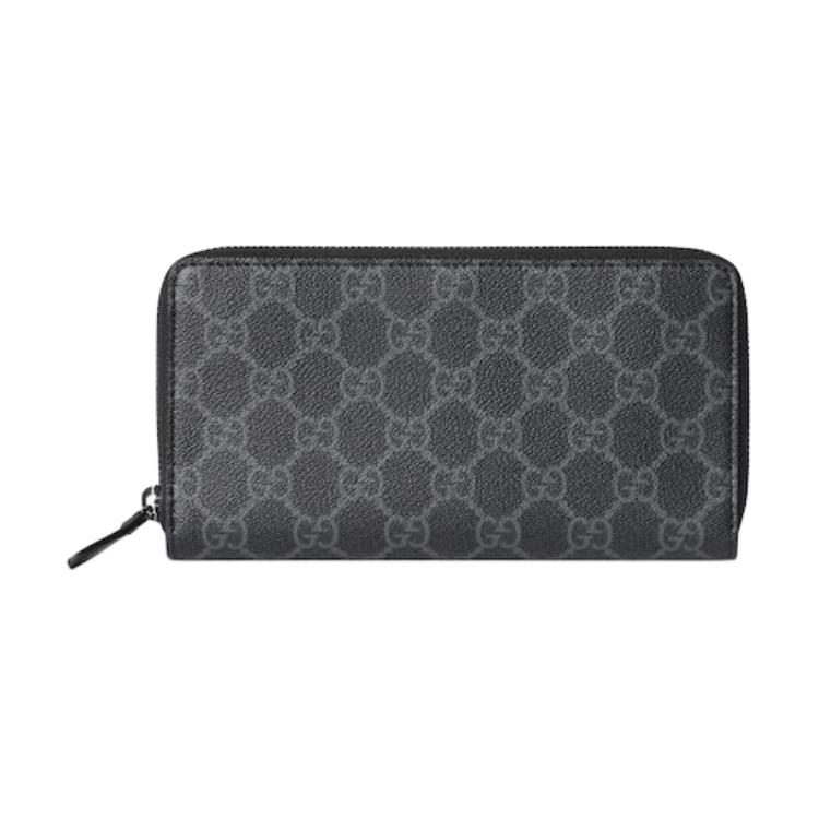 Мужской кошелек Gucci GUCCI GG Emblem (черный)