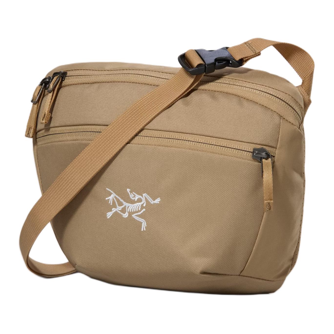 Женская поясная сумка Arcteryx Mantis 2.5L (бежевая)