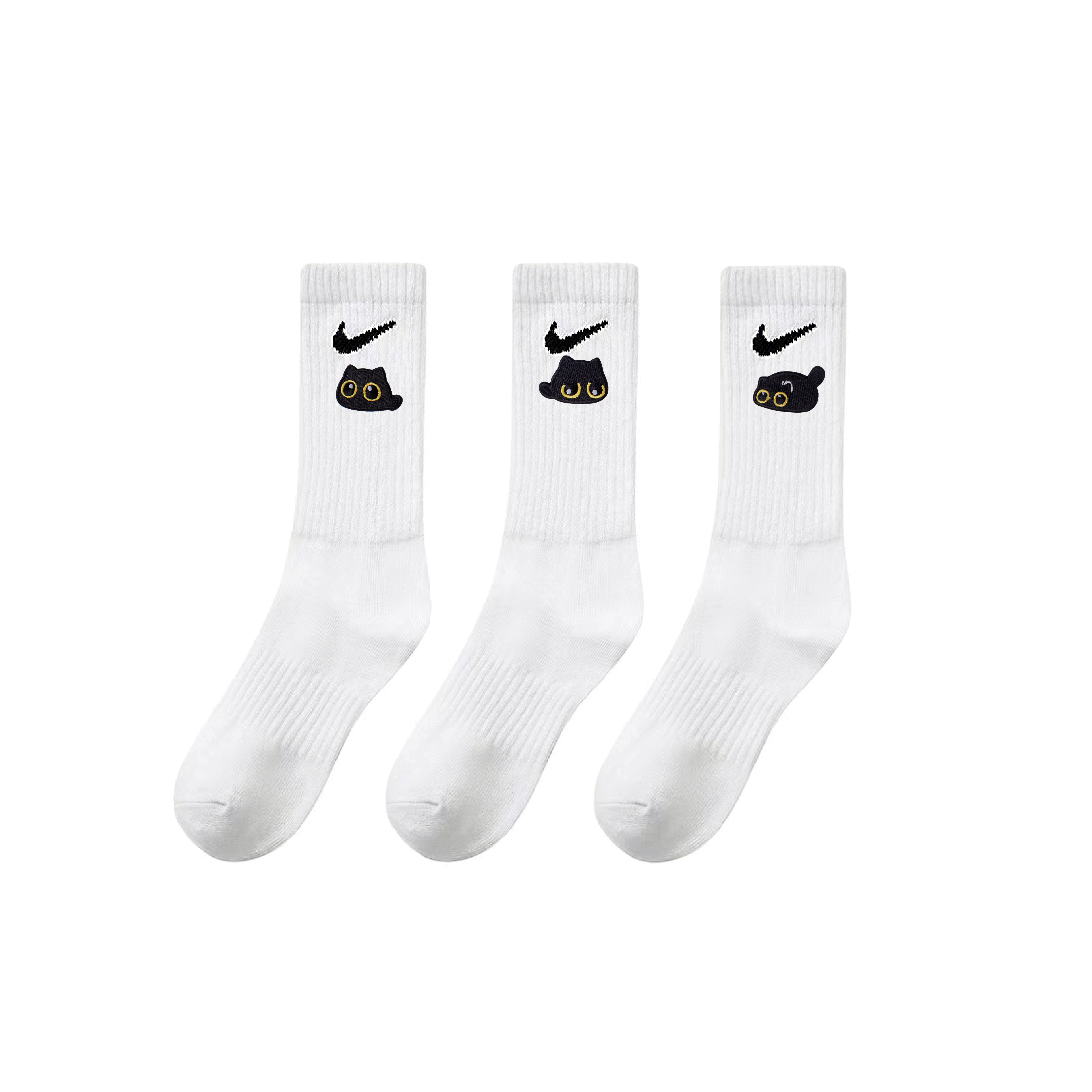 Nike Crew Socks Unisex 3 Pack White