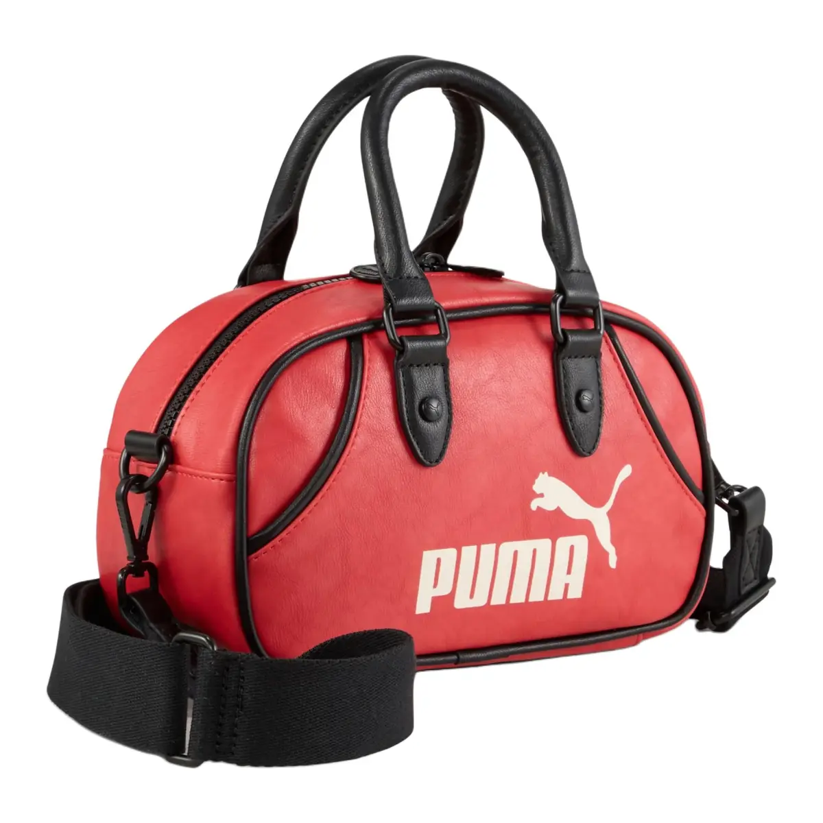 PUMA Archive Polyester Shoulder Bag, Crossbody Bag, Handbag Mini Unisex Red