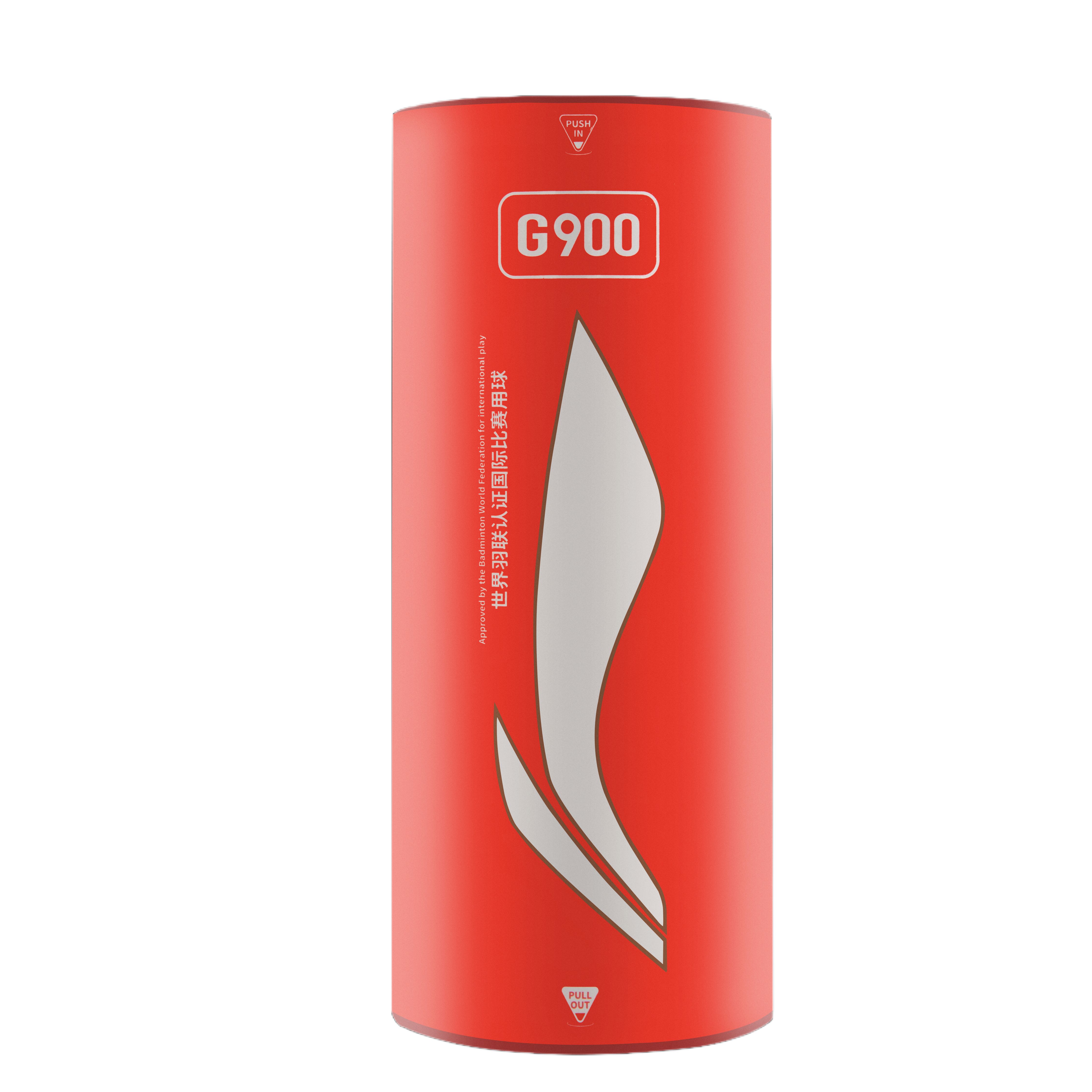 Li Ning G900 Goose Feather Shuttlecock 3 Pack Goose Feather Competition Exclusive Shuttlecocks