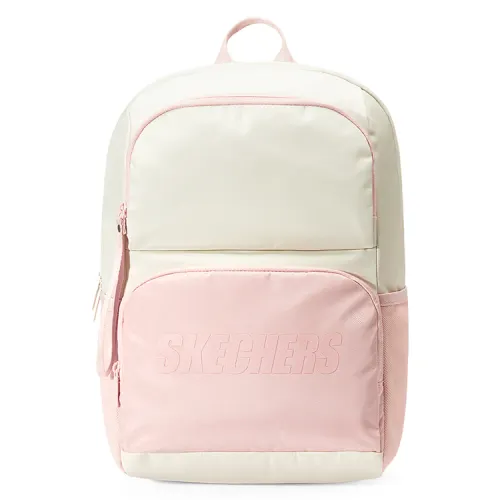 Skechers Fabric Backpack Unisex Cream White