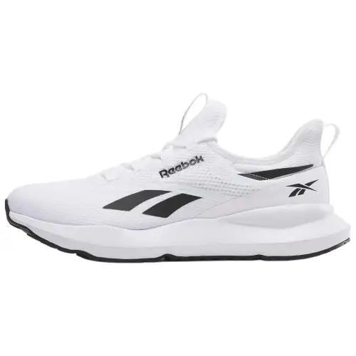 Reebok Zapatillas Comfortable Low top Casual Running Shoes Men's White Black