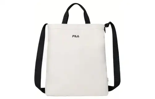 FILA Nylon One Shoulder Handbag Regular Unisex Cream