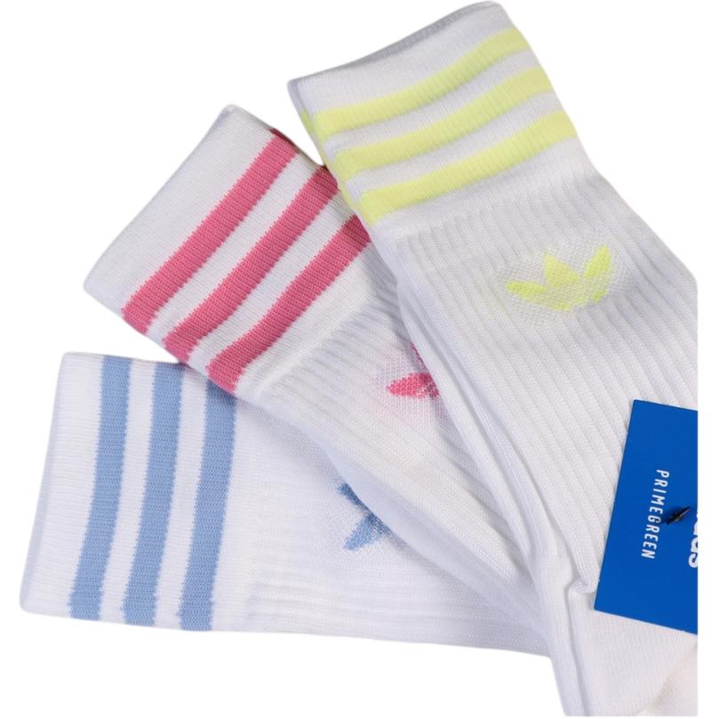 Adidas Originals Knee High Socks Unisex 1 Set 3 Pack