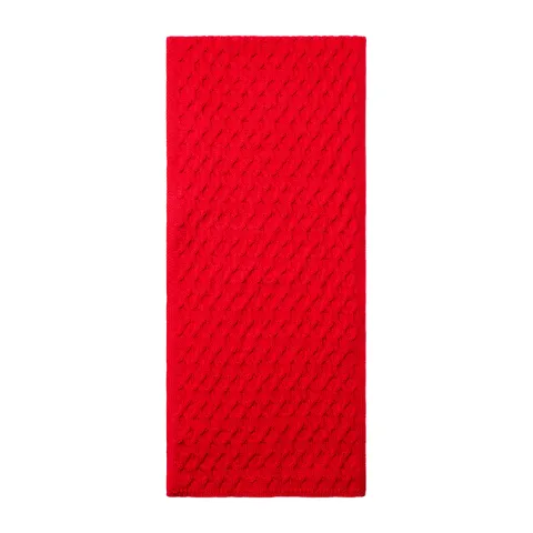 CALVIN KLEIN Sheep Wool Knit Scarves Men's China Red