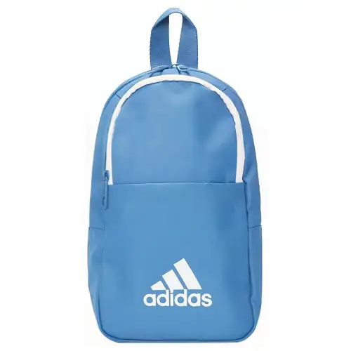 Adidas Polyester Shoulder Bag Regular Unisex Blue