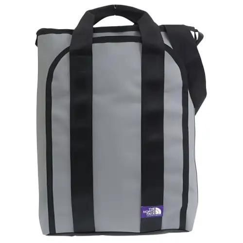 THE NORTH FACE 9.7L Zip Closure Handbag Outdoor Bag Polyester Gray Unisex
