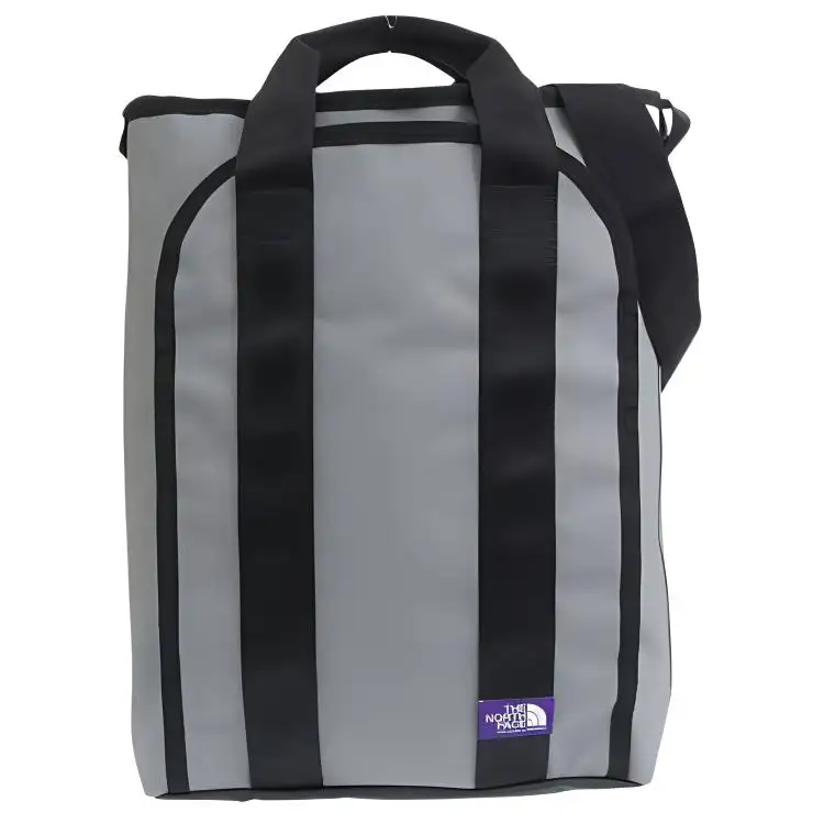 THE NORTH FACE 9.7L Zip Closure Handbag Outdoor Bag Polyester Gray Unisex
