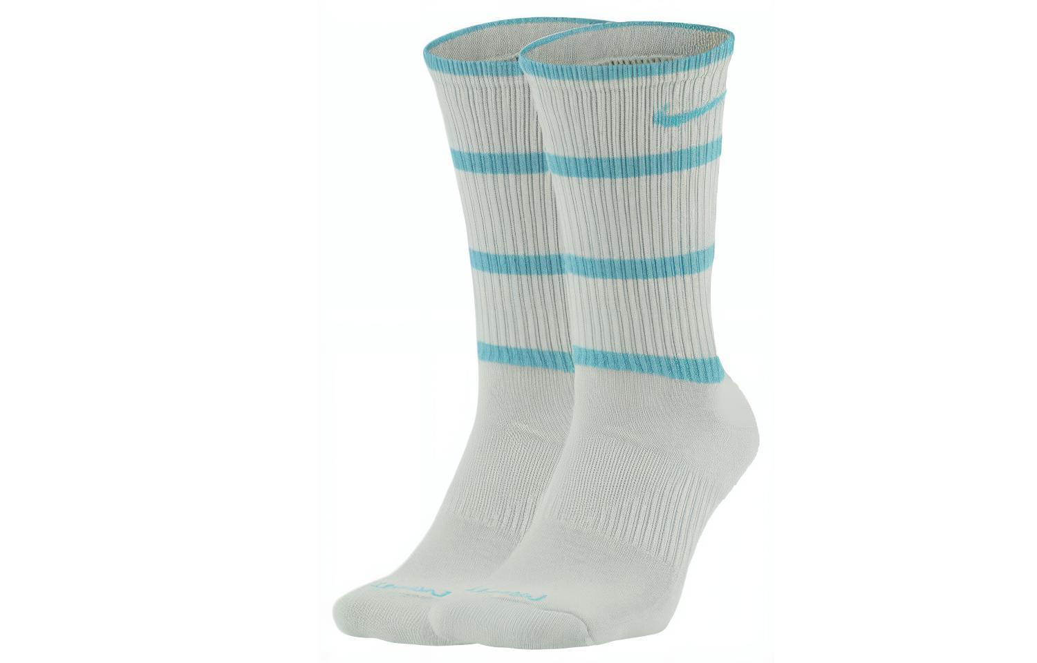 Nike Crew Socks Unisex 2 Pack Light Grass Green
