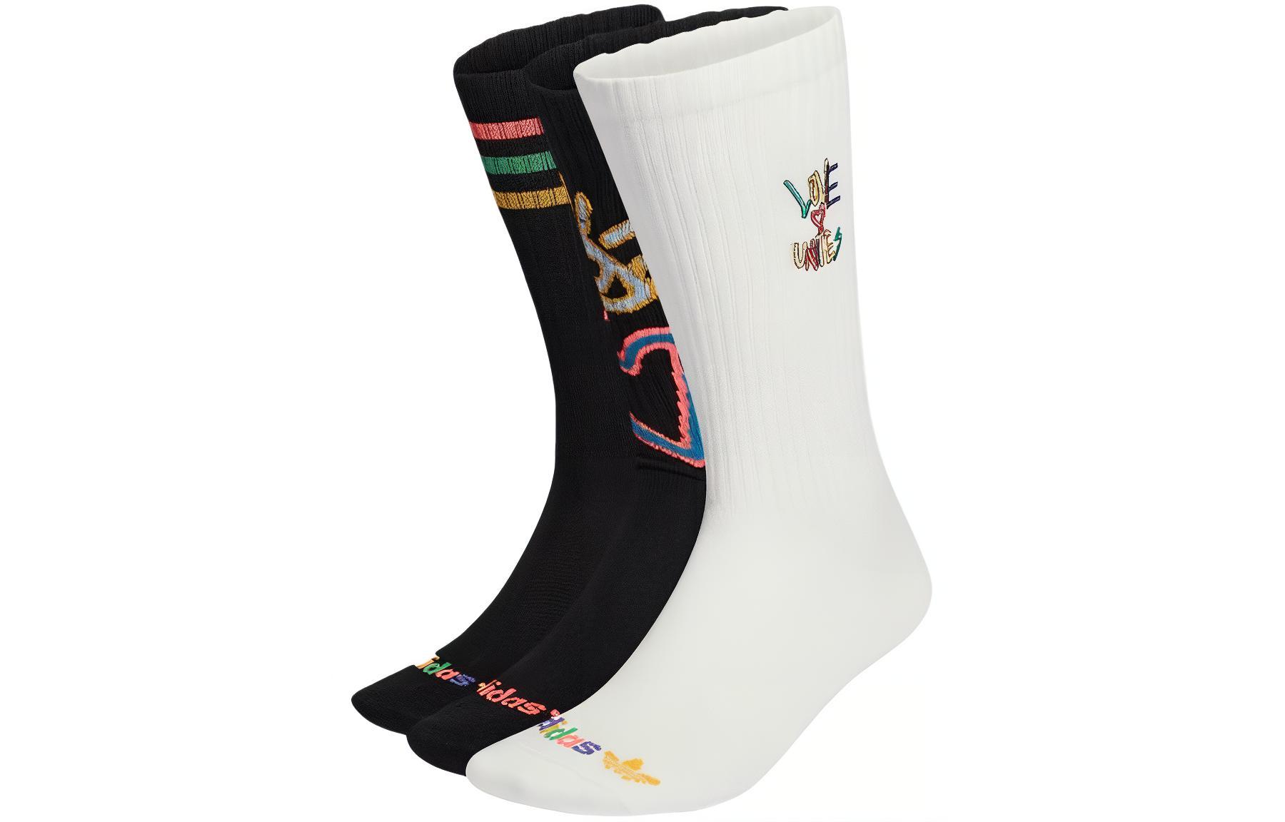Adidas Originals Knee High Socks Unisex 3 Pack