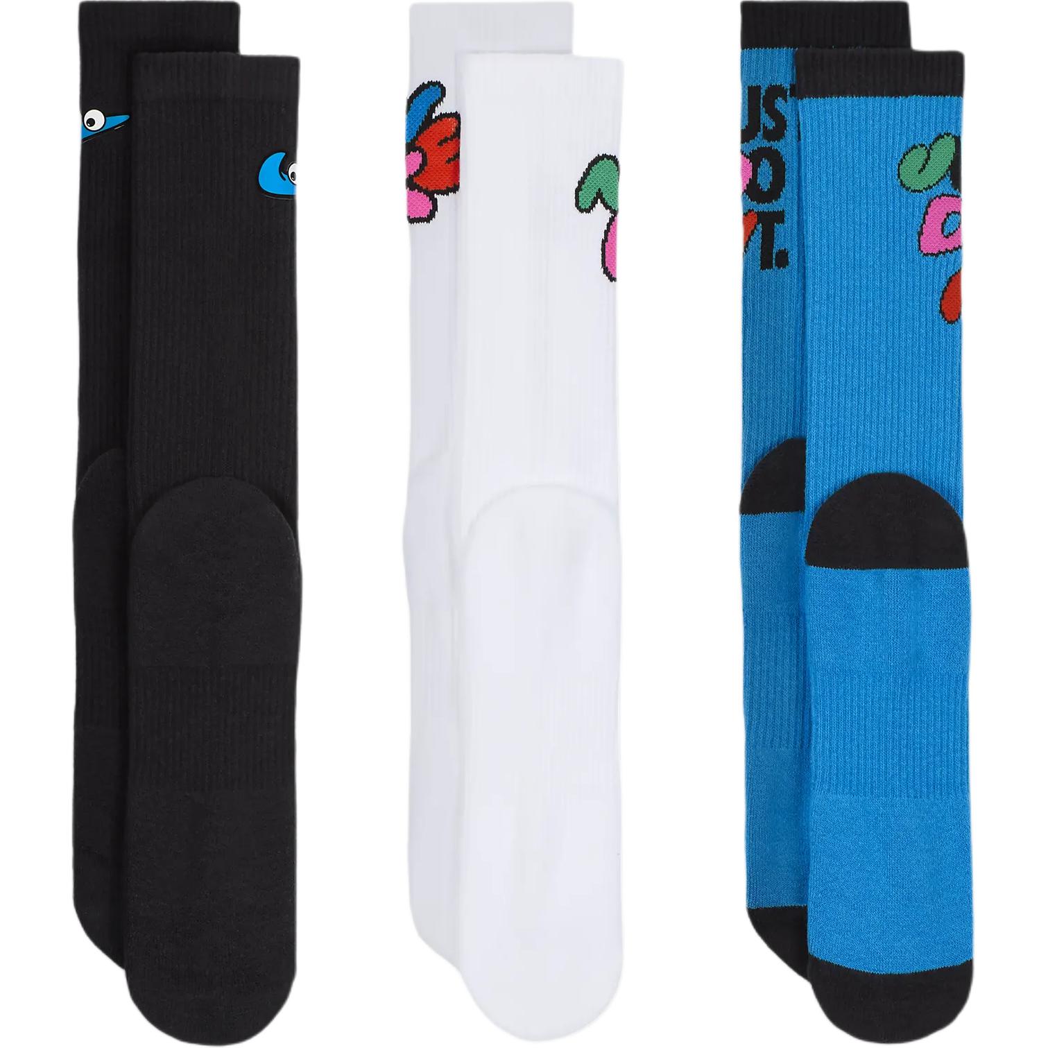Nike Dri FIT Everyday Crew Socks Unisex 3 Pack