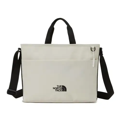 THE NORTH FACE 7L Messenger Bag, Portable Crossbody Bag, Shoulder Bag, Outdoor Bag Polyester Ecru Unisex