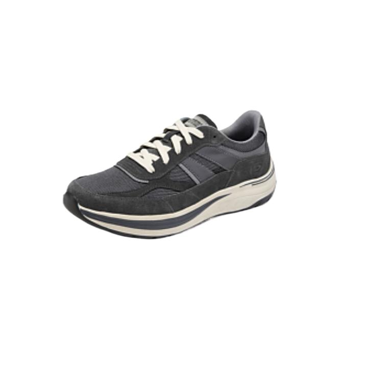 Skechers DECKLAN Breathable And Lightweight Low top Running Shoes Men’s Gray