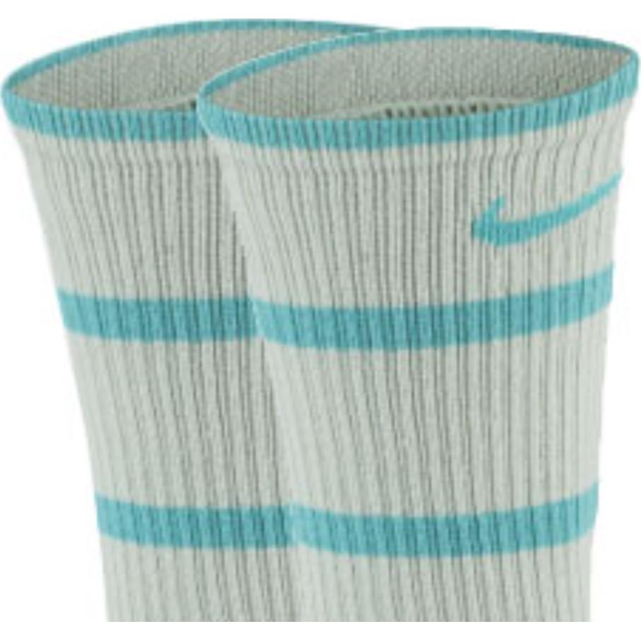 Nike Crew Socks Unisex 2 Pack Light Grass Green