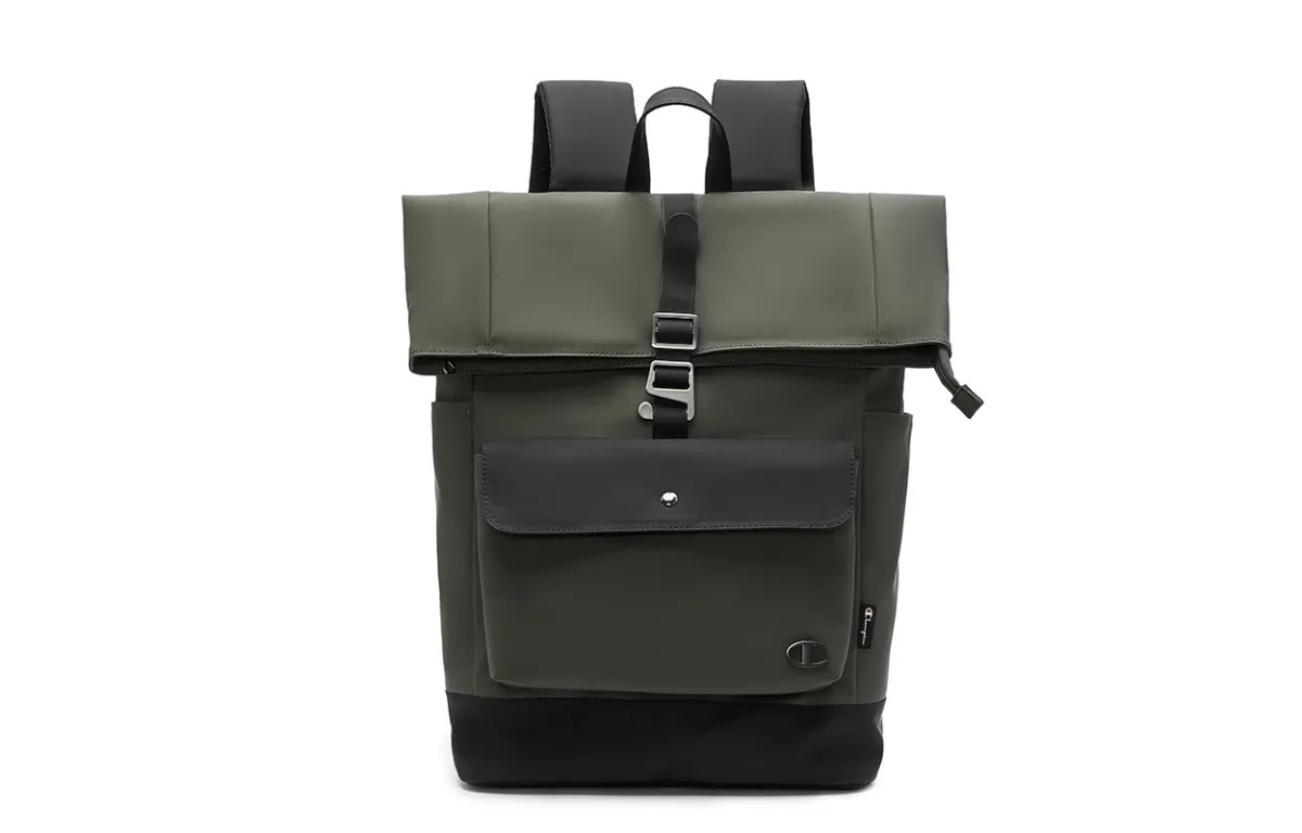 Champion Artificial Leather Backpack Large Unisex Multicolor