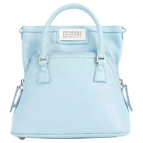 Maison Margiela 5AC Calfskin Handbag Women's Blue