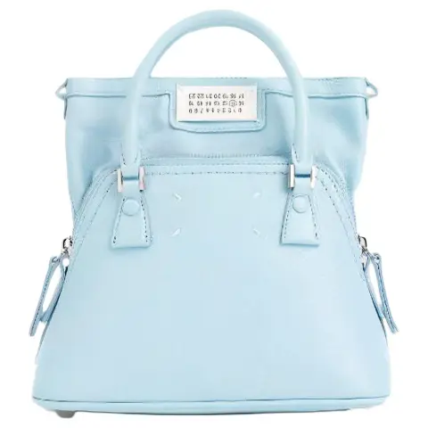 Maison Margiela 5AC Calfskin Handbag Women's Blue