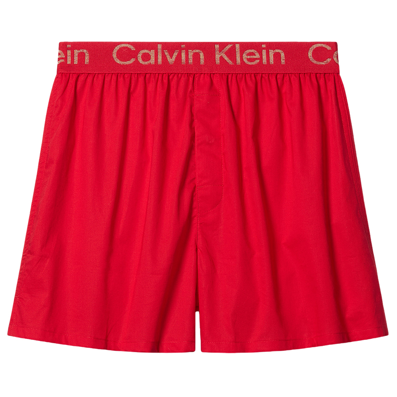 Мужские трусы-шорты CALVIN KLEIN 18384278 (красные)
