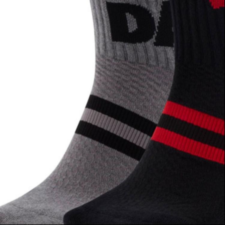 Jordan Crew Socks Unisex 2 Pack Multicolor