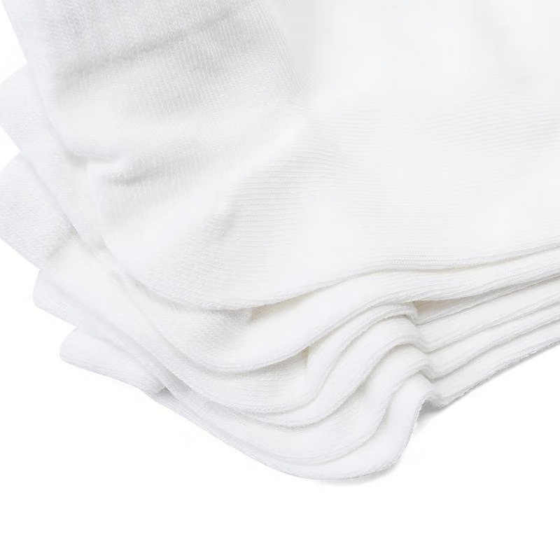 Adidas Ankle Socks Unisex 9 Double Loads White