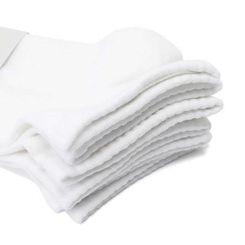 Adidas Ankle Socks Unisex 9 Double Loads White