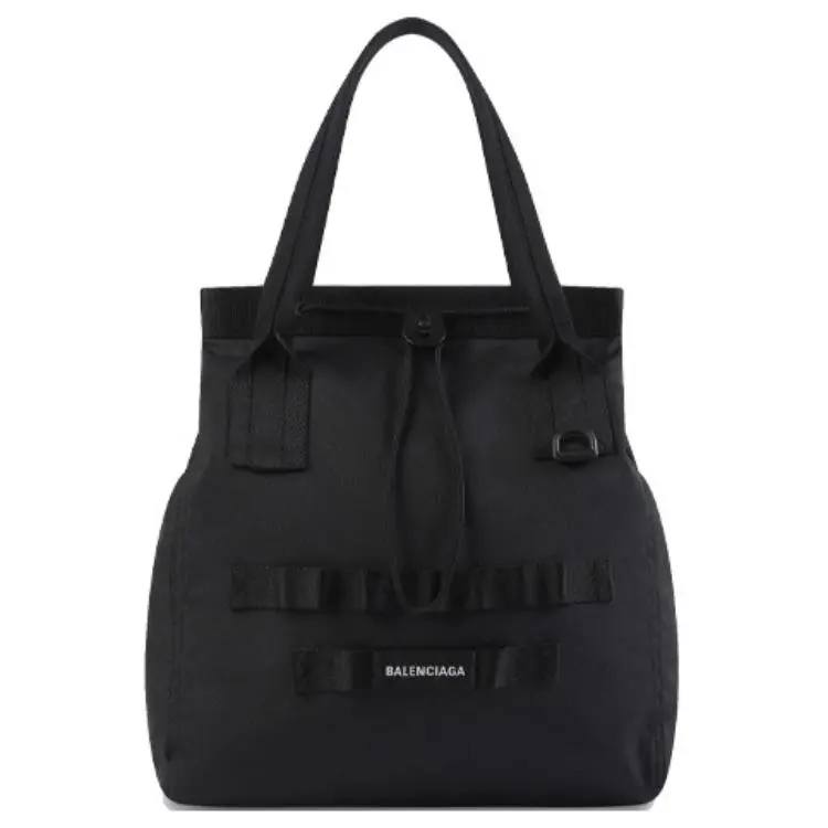 Balenciaga Army Recycled Nylon Tote Bag, Shoulder Bag Handbags Men's Black