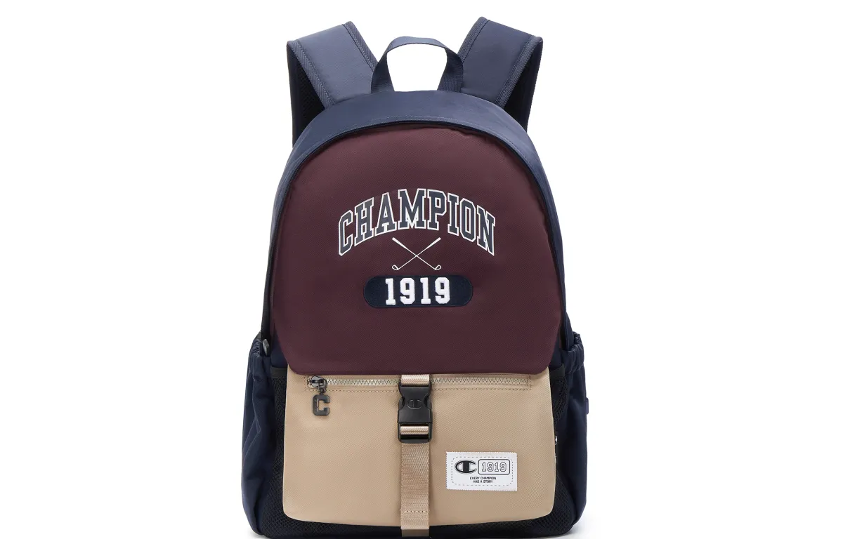 Champion Fabric Backpack Unisex Black/Smoke Gray/Alloy Gray