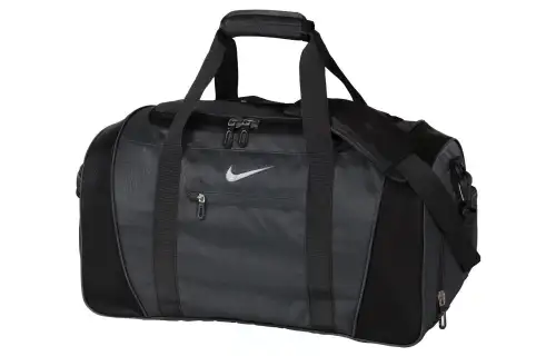 Nike Yoga Nylon Travel Bag, Gym Bag, Luggage Bag, Handbag, Shoulder Bag Regular Unisex Black Gray