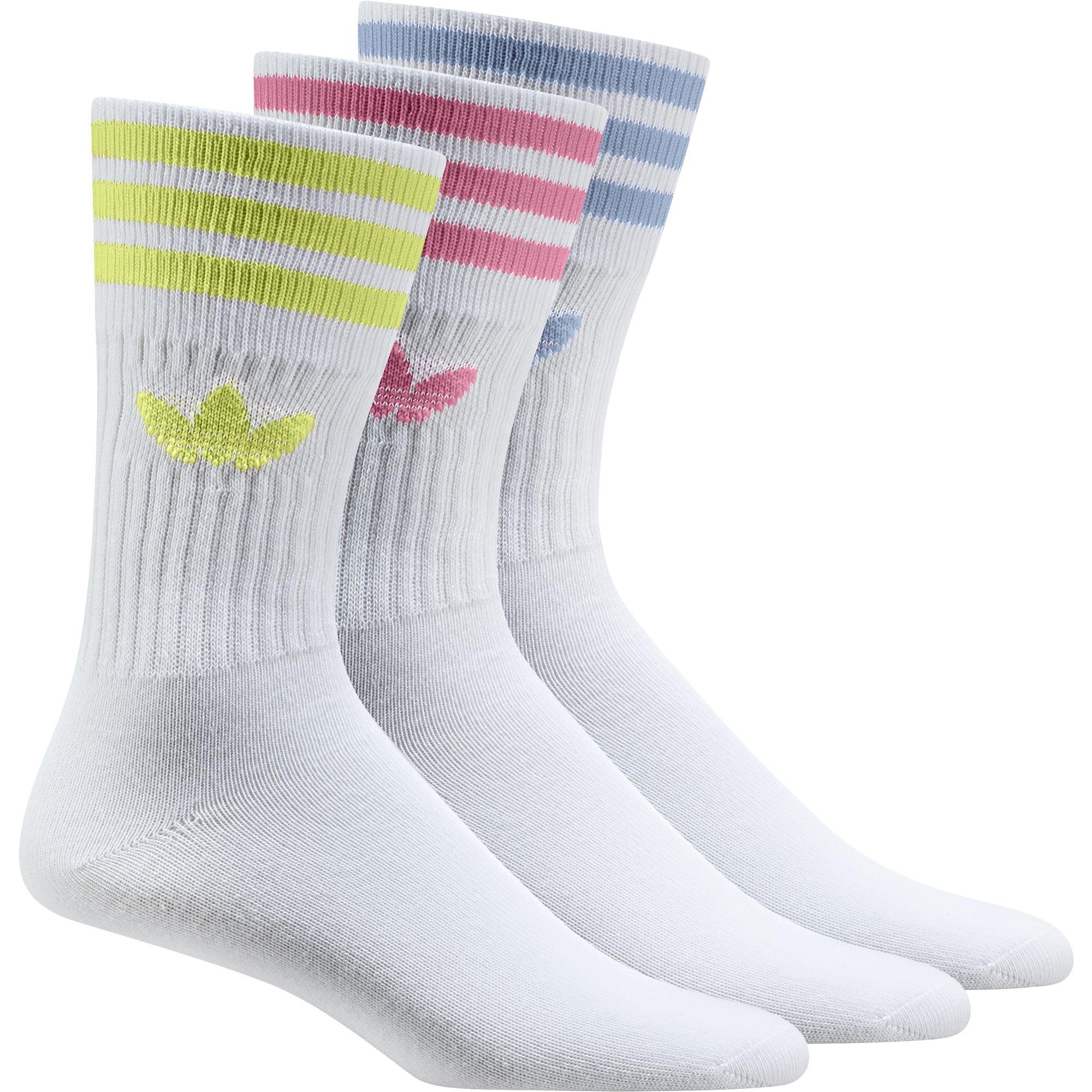 Adidas Originals Knee High Socks Unisex 1 Set 3 Pack