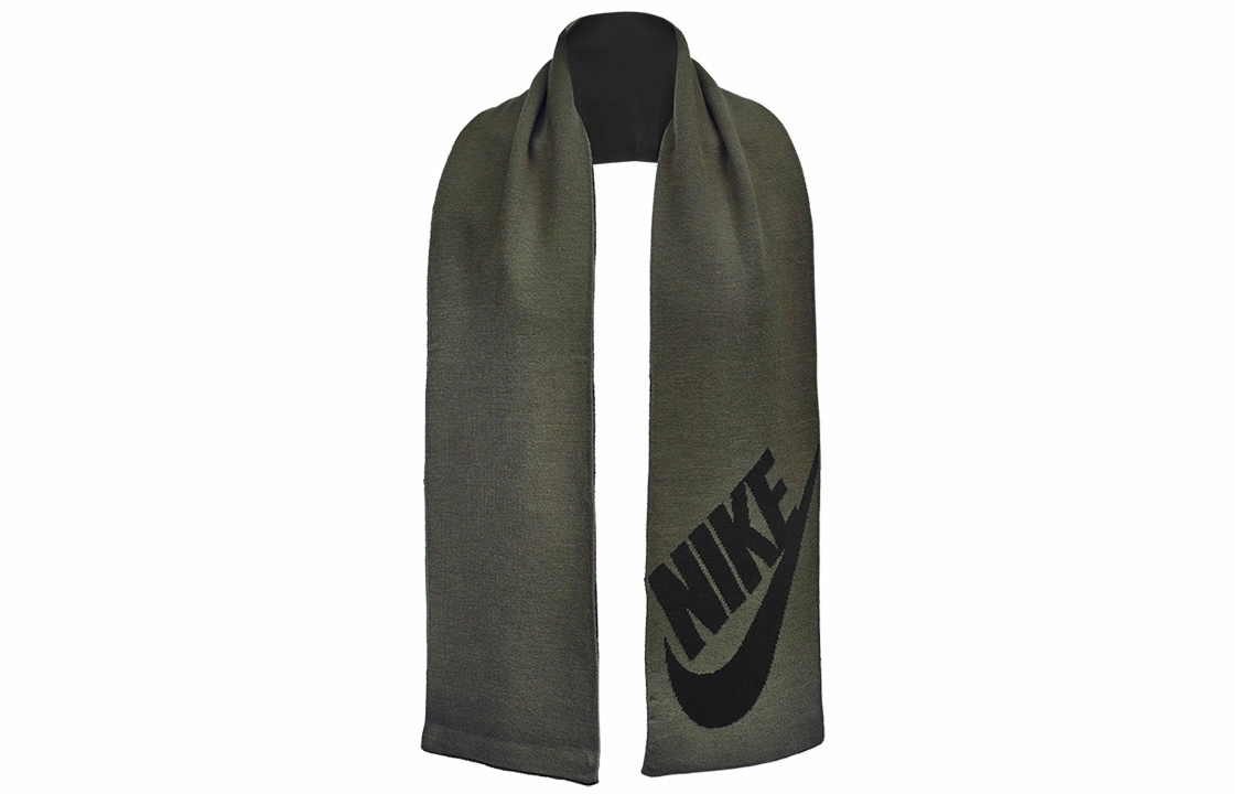 Шарф Nike Logo (черно-зеленый)