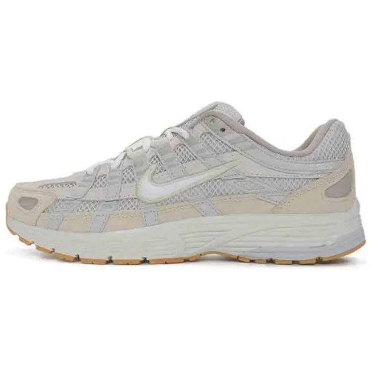 Nike P 6000 Cushioning Slip Resistant Breathable Low top Running Shoes Women's Gray
