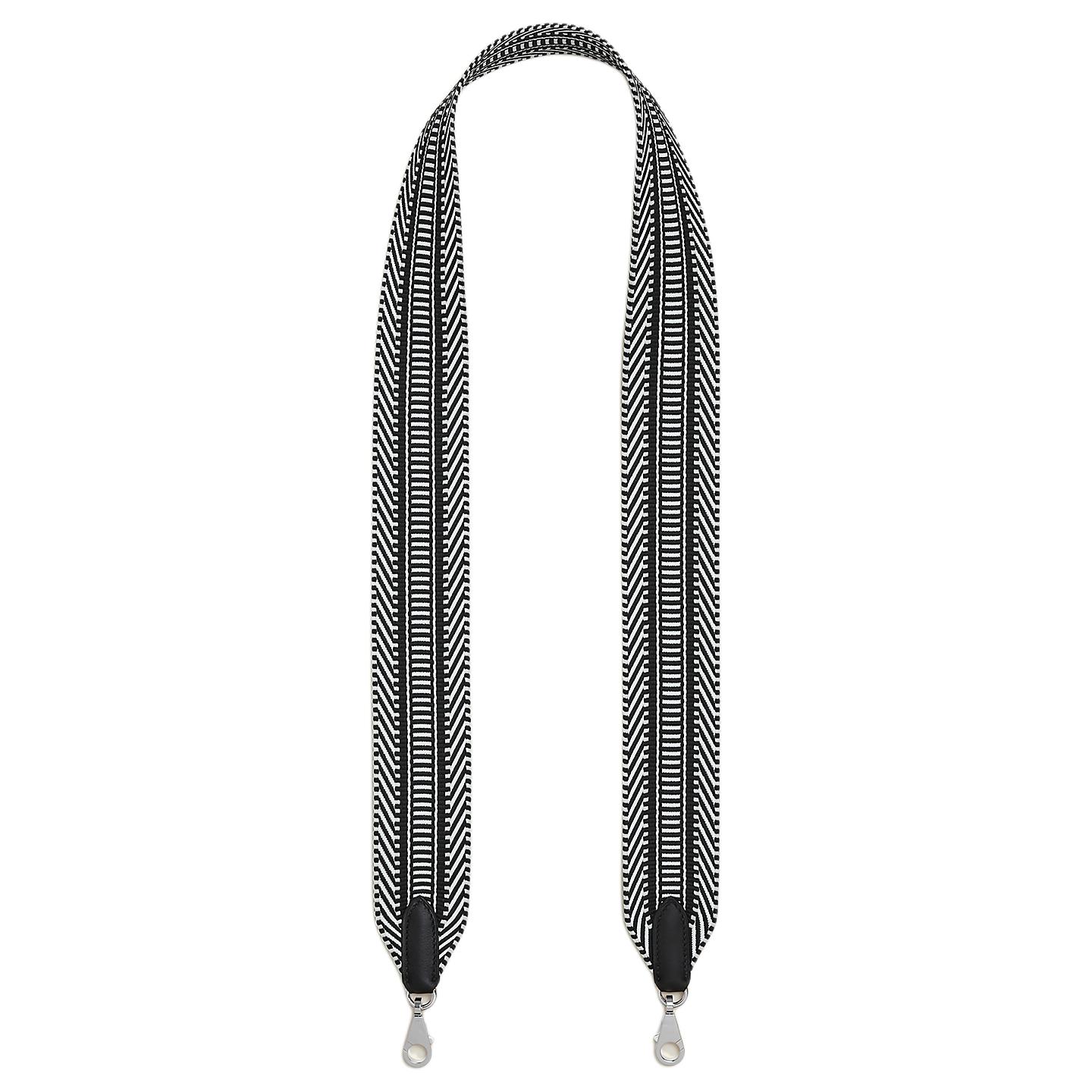 Ремешок Hermes Sangle Cavale 50 (бежево-черный)