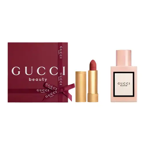 GUCCI Gucci, perfume, velvet lipstick, gift box, floral set