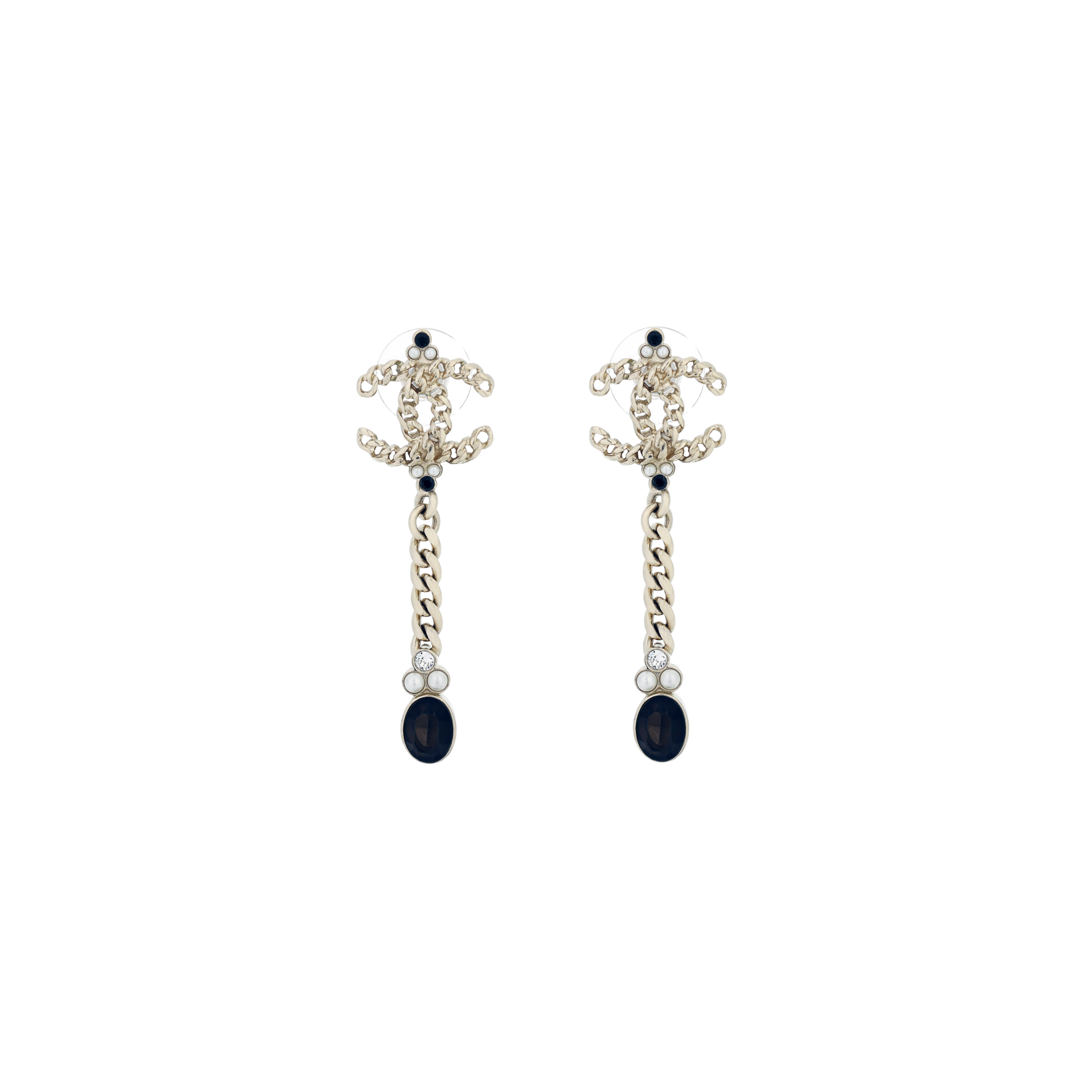 Женские серьги Chanel (золотые)