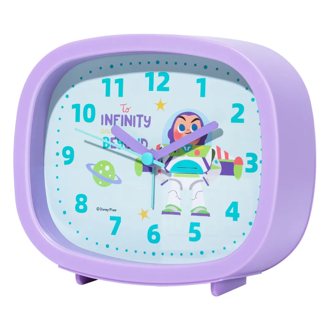 Disney Electronic Movement Alarm Clock Unisex Purple