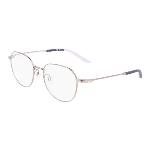 Nike Titanium Alloy Round Eyeglass Frames Women's