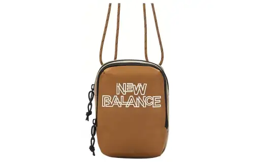 New Balance Canvas Crossbody Bags Regular Unisex Caramel