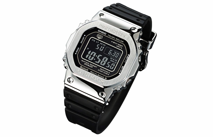 Мужские часы Casio B5000 Full Metal (черные) — фото 3