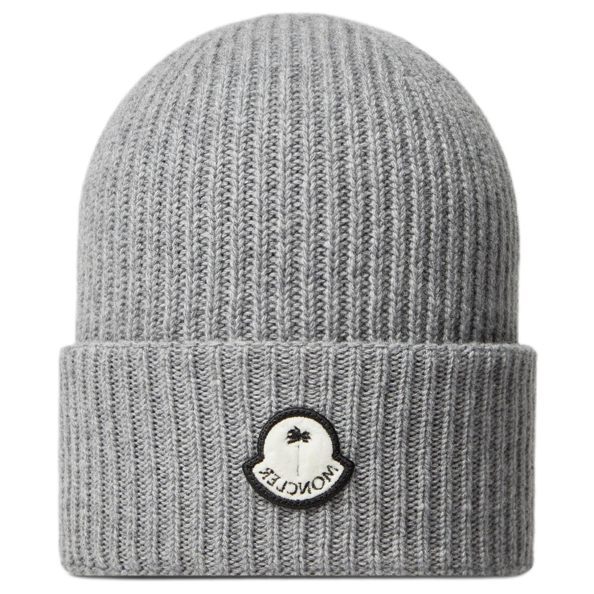 Шапка Moncler (серая) — фото 2