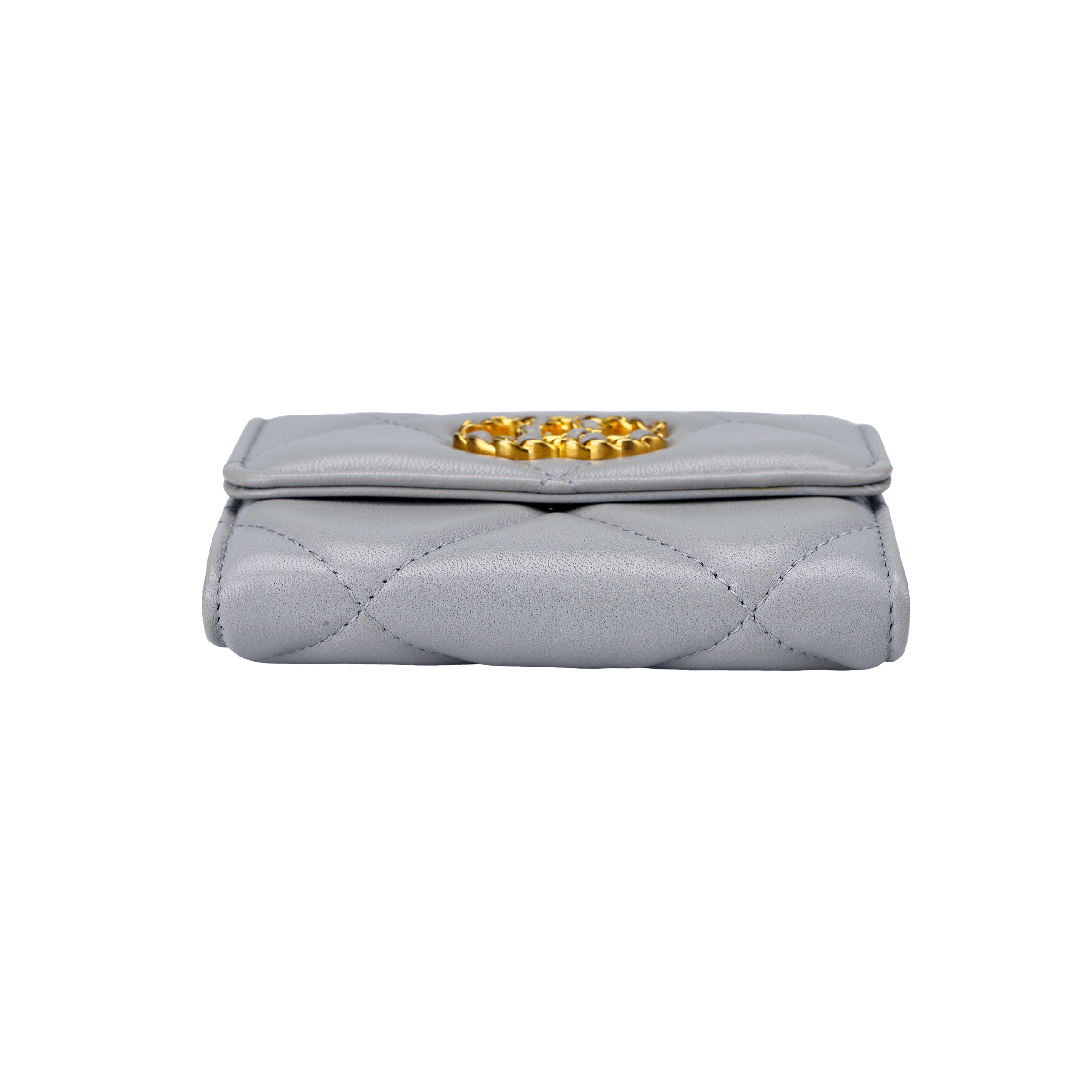 Женская сумка Chanel 19 Bag (серая) — фото 4