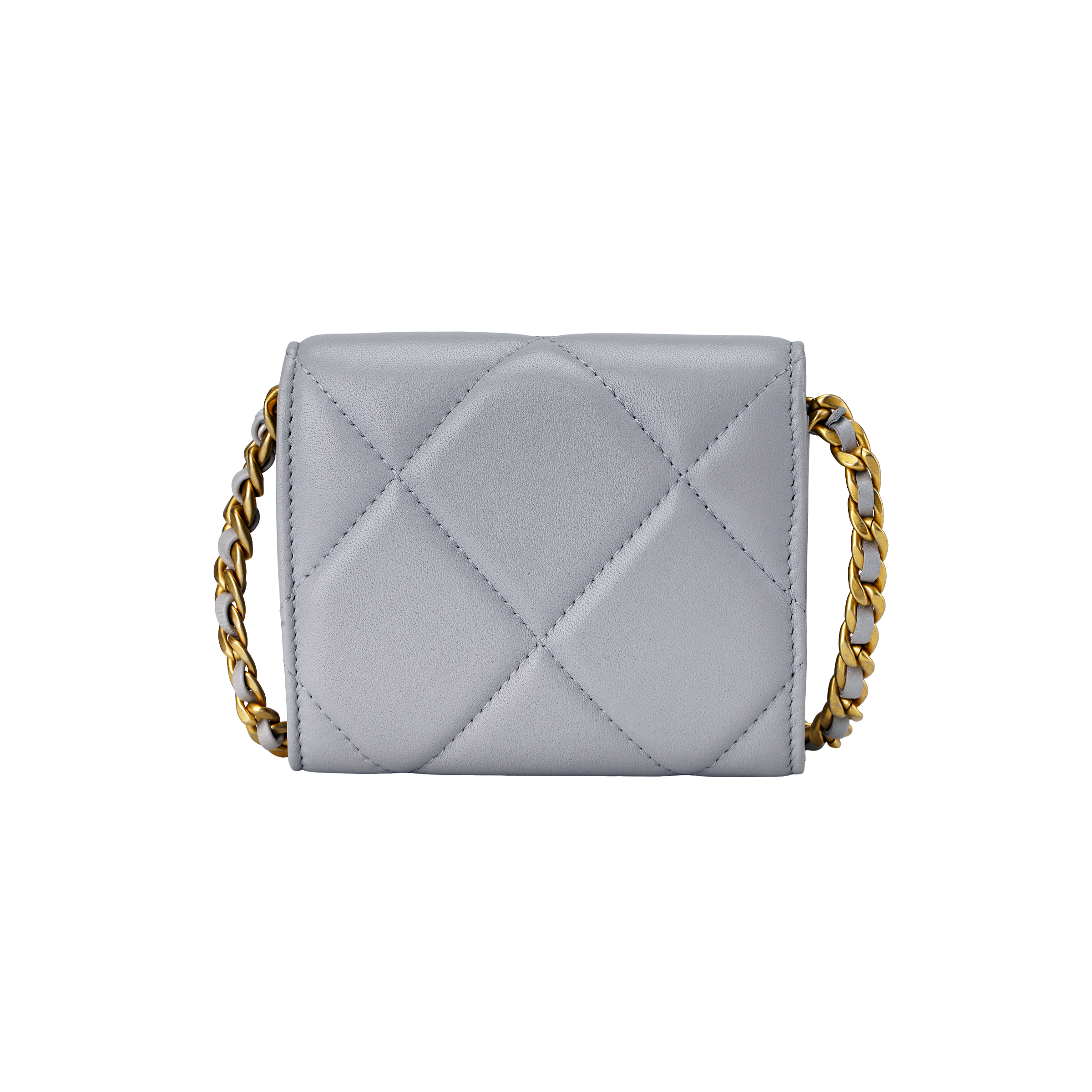 Женская сумка Chanel 19 Bag (серая) — фото 3