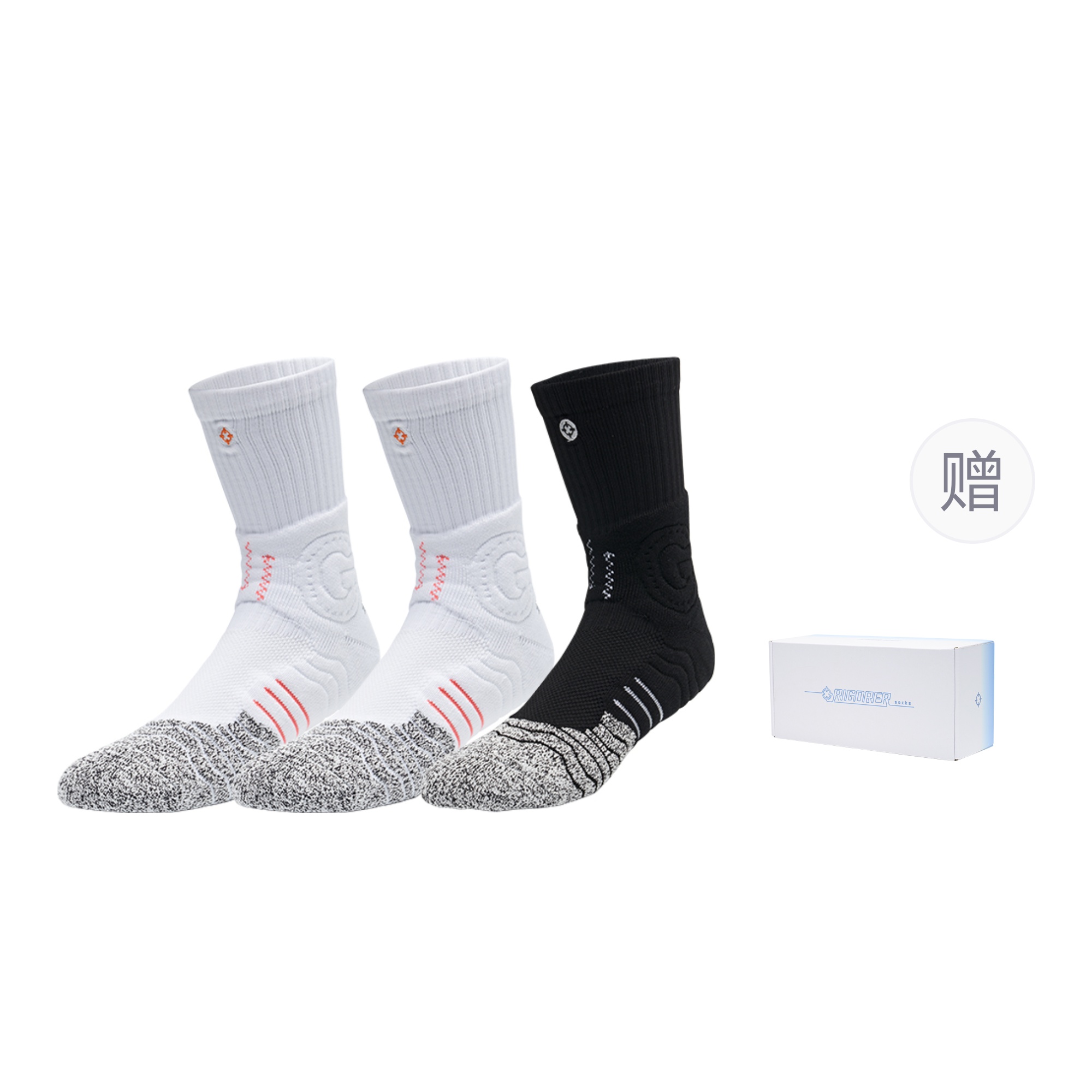 RIGORER Unisex Basketball Socks