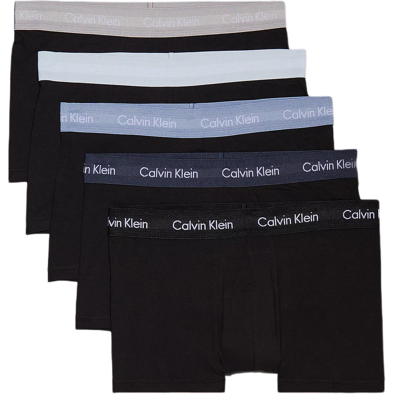 Мужские трусы CALVIN KLEIN (черные, 5 шт.)