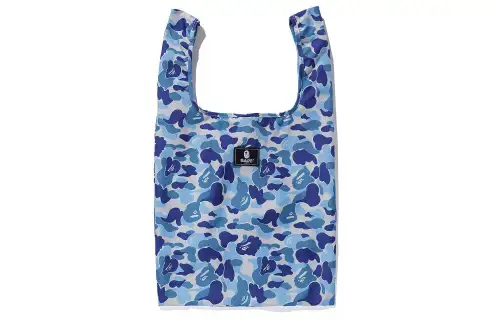 A BATHING APE Polyester Tote Bag, Shopping Bag, Handbag Regular Unisex Multicolor