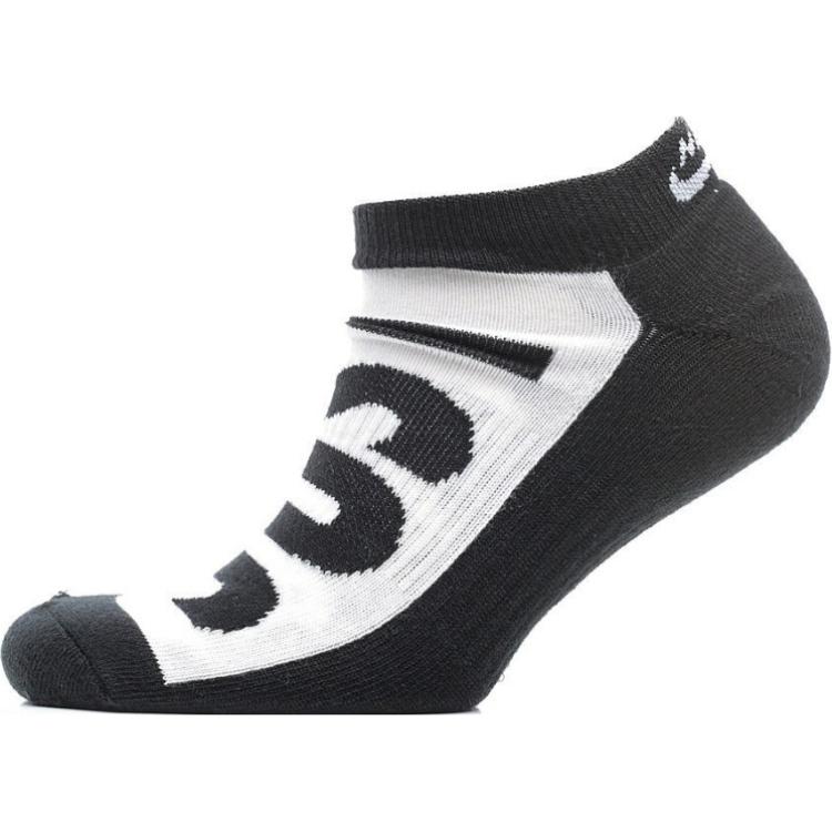 Nike JUST DO IT Ankle Socks Unisex Black White