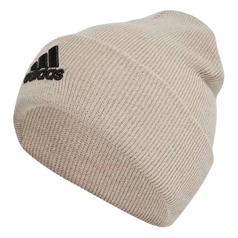 Adidas Wool Knitted Beanies Unisex Brown