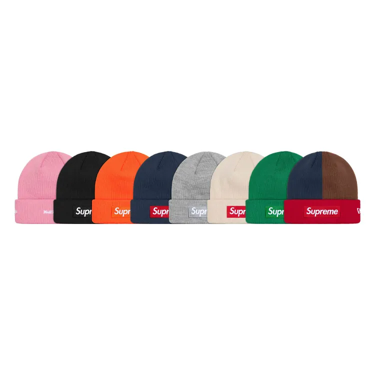 Supreme x New Era® box Logo beanie